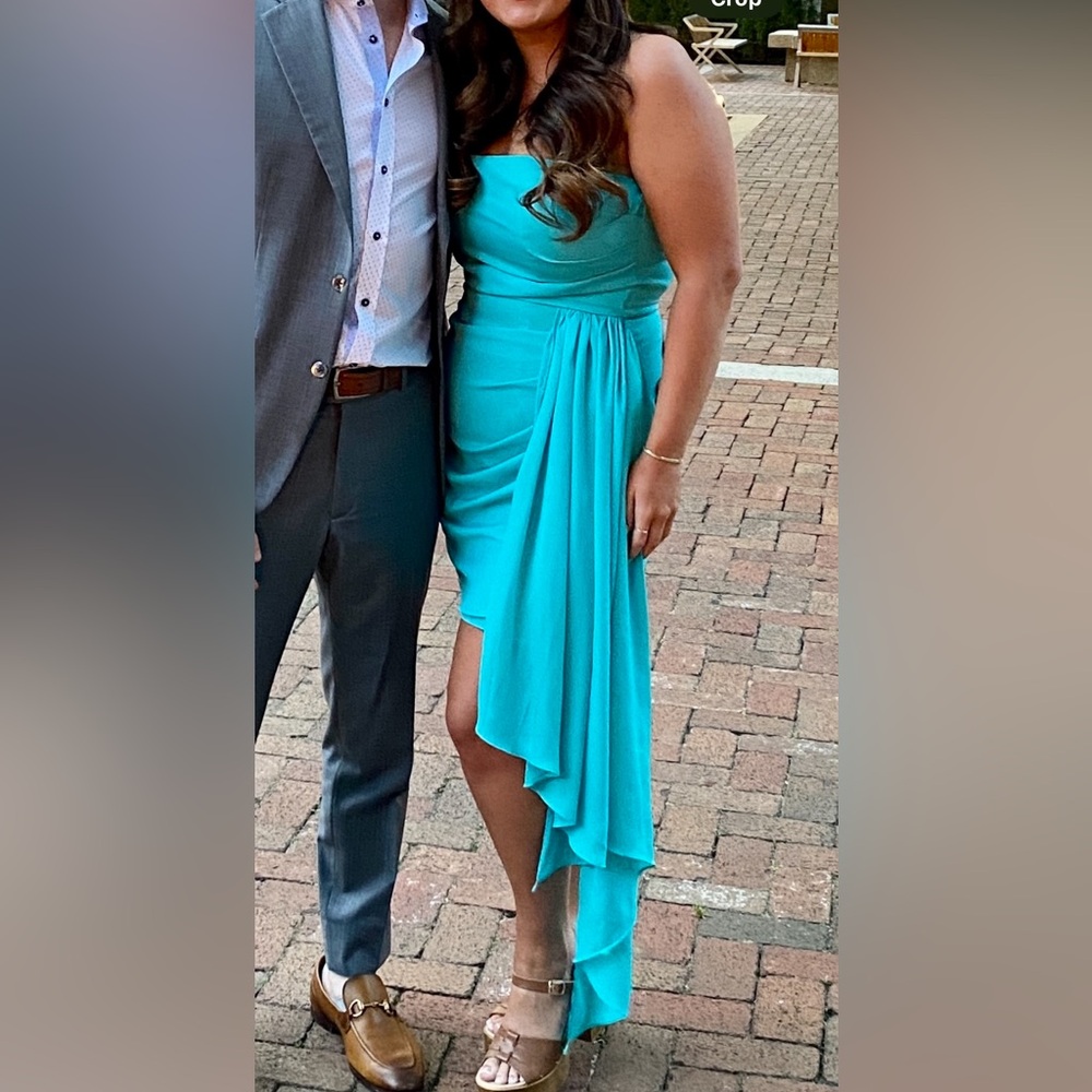 Turquoise dress